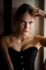 Shadows and Silhouettes with Luise Wixx in Black Corset Preview picture 6