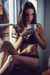 Coffee and Curves with Ieva Electra Preview picture 2