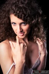 Jelena Sensual Debut in White Lace Preview picture 2