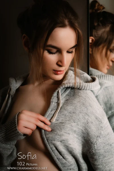 Reflections of Sofia Thorne’s Bare Elegance Photo Cover