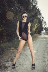 Flirty Roadside Poses with Sofia Z Preview picture 6