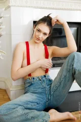 Bare beneath the straps Aria Vexelle Preview picture 6