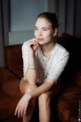 Luise Wixx Slides Fingers Into Her Tiny White Panties Preview picture 2
