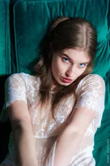 Through Lace, Mary Moon’s Bare Elegance Revealed Preview picture 5